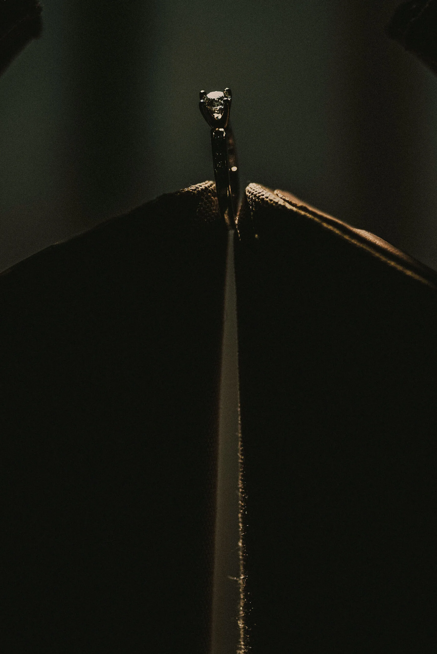 Detalle de anillos de boda durante celebración en Monterrey fotografía documental